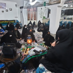 مراسم عزاداری حسینی شب شام غریبان محرم الحرام۱۴۴۲