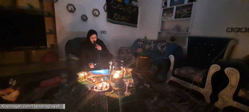 مراسم عزاداری حسینی شب شام غریبان محرم الحرام۱۴۴۲