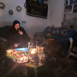 مراسم عزاداری حسینی شب شام غریبان محرم الحرام۱۴۴۲