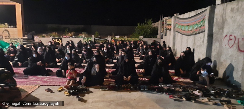 مراسم شب شهادت امام سجاد علیه السلام