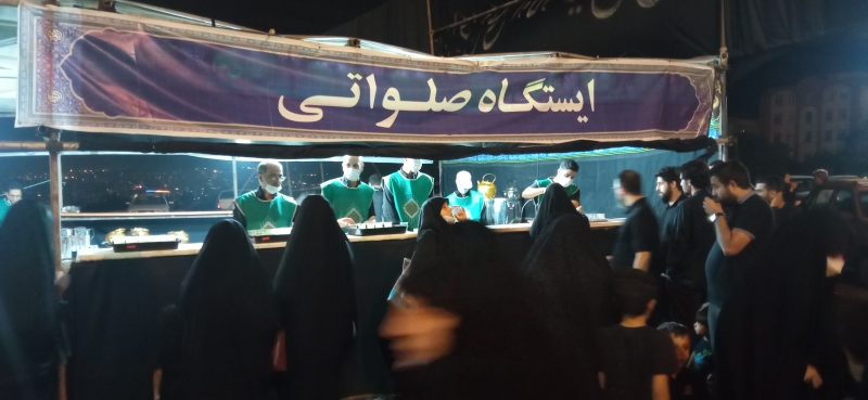 موکب الشهدا در شب سوم محرم ۱۴۰۱