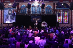 گزارش تصویری مراسم جشن ولادت امام زمان (عج) نیمه شعبان 1403 - استاد مهدی دانشمند - هیئت الرضا تهران