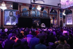 گزارش تصویری مراسم جشن ولادت امام زمان (عج) نیمه شعبان 1403 - استاد مهدی دانشمند - هیئت الرضا تهران