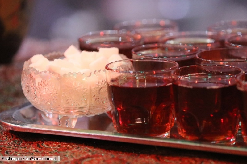 گزارش تصویری مراسم جشن ولادت امام زمان (عج) نیمه شعبان 1403 - استاد مهدی دانشمند - هیئت الرضا تهران
