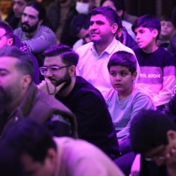 گزارش تصویری مراسم جشن ولادت امام زمان (عج) نیمه شعبان 1403 - استاد مهدی دانشمند - هیئت الرضا تهران