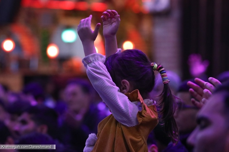 گزارش تصویری مراسم جشن ولادت امام زمان (عج) نیمه شعبان 1403 - استاد مهدی دانشمند - هیئت الرضا تهران