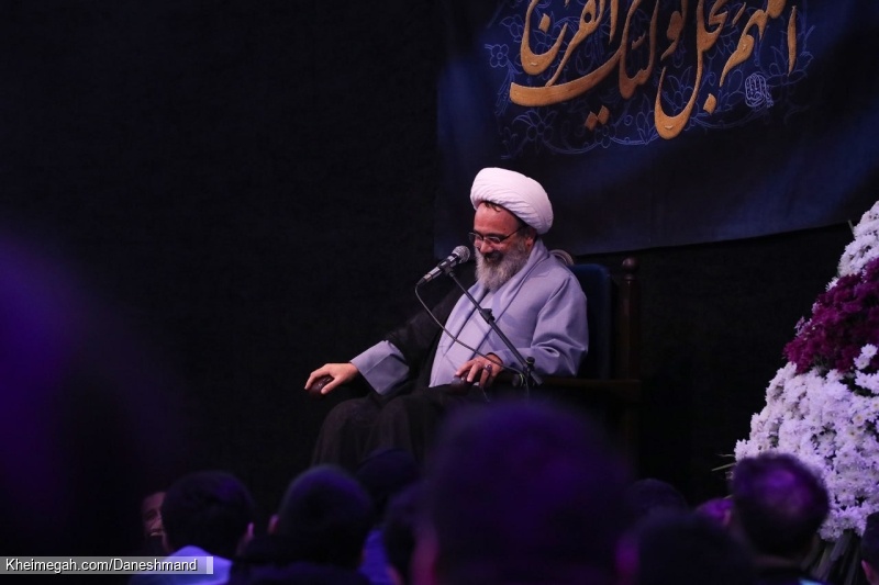 گزارش تصویری مراسم جشن ولادت امام زمان (عج) نیمه شعبان 1403 - استاد مهدی دانشمند - هیئت الرضا تهران
