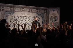 اقامه عزای حضرت ام کلثوم سلام الله علیها_عکس