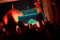 تصویر مراسم شهادت امام هادی (ع) 1404 کربلایی محمدحسین پویانفر - هیئت ریحانه النبی - مسجد گیاهی تجریش