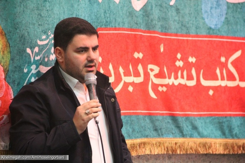 هیئت مکتب تشیع تبریز در حضور حاج احمد بالایی و حاج امیرحسین قربانی