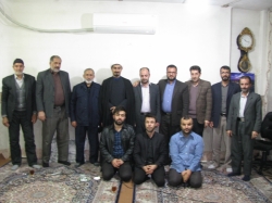 عکس دسته جمعی از اعضای هیئت منتظران ظهور