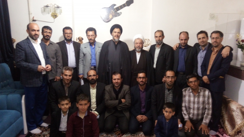 عکس دسته جمعی از اعضای هیئت منتظران ظهور