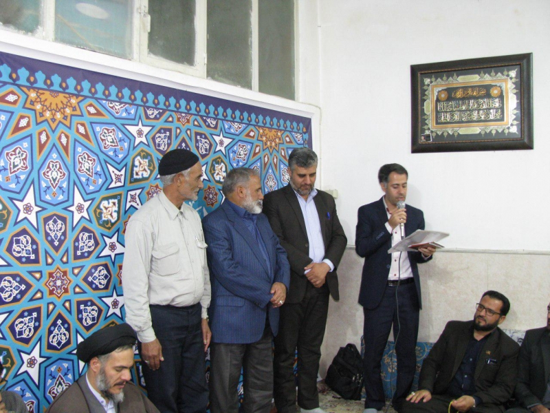 تجلیل از خادمان و مادحین و سخنرانان هیئت