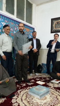 تجلیل از خادمان و مادحین و سخنرانان هیئت