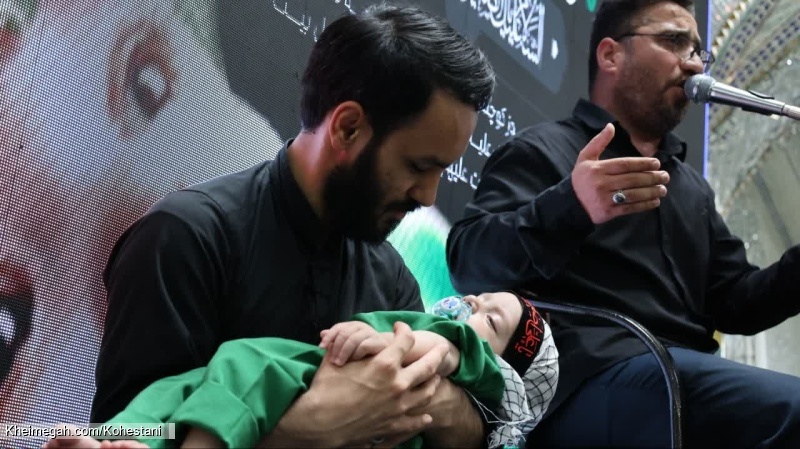 مراسم شیرخوارگان حسینی ۱۴۴۶ - کربلایی امیر کوهستانی - هیئت رزمندگان اسلام گنبدکاووس
