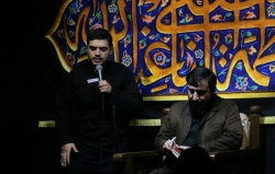 ایام فاطمیه ۱۴۰۰ روز چهارم حجت الاسلام فراهانی حاج رضا ایزدی کربلایی محمدحسین فیروزجایی (مهمان شهید)