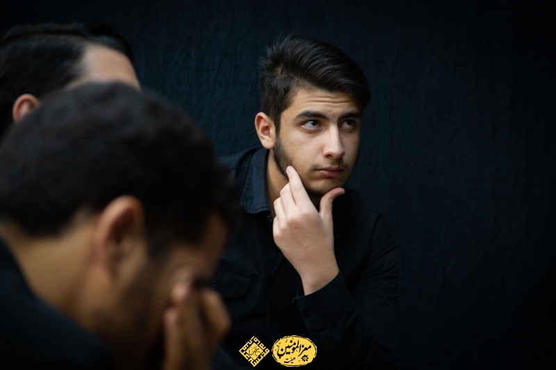 شهادت امام صادق علیه السلام حجج اسلام فیروزجایی و عالمی با شعر خوانی سید امیرعلی موسوی