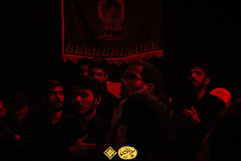 شهادت امام صادق علیه السلام حجج اسلام فیروزجایی و عالمی با شعر خوانی سید امیرعلی موسوی