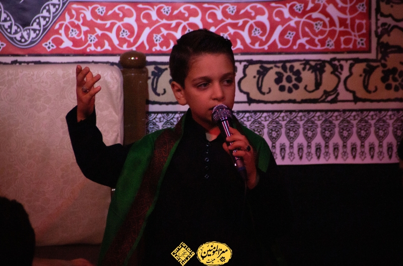 شهادت امام صادق علیه السلام حجج اسلام فیروزجایی و عالمی با شعر خوانی سید امیرعلی موسوی