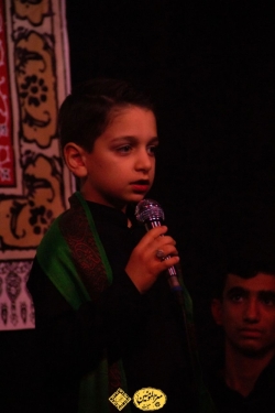 شهادت امام صادق علیه السلام حجج اسلام فیروزجایی و عالمی با شعر خوانی سید امیرعلی موسوی