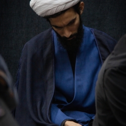 جلسه هفتگی ایام فاطمیه  حجت الاسلام عدالت حجت الاسلام عالمی حجت الاسلام فیروزجایی