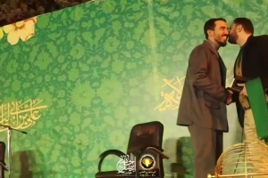 مولودی خوانی سیدامیر احمدنیا  در شادمانه بزرگ عید غدیر خم