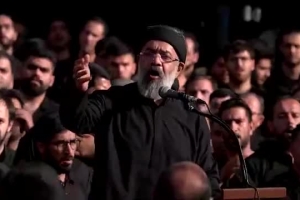 شام را ویران کرده ام با ناله بابا بیا - دانلود کلیپ مداحی واحد شب سوم محرم 1404 1447 حاج محمود کریمی