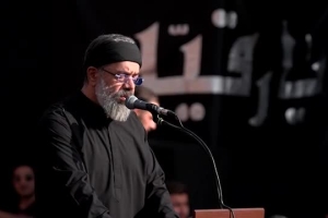 تمام جان مرا درد بی حساب گرفته - دانلود ویدئو کلیپ روضه شب سوم محرم 1404 1447 حاج محمود کریمی