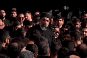 من به تیغ ناله هایم قاتل اهریمنم - دانلود ویدئو مداحی دودمه شب سوم محرم 1404 1447 حاج محمود کریمی