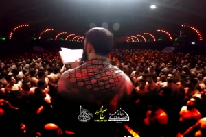 شب هفتم محرم 96 - غریب مدینه - واحد - دلدارم حسینه دار و ندارم حسینه