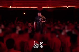 معنا که به تو رسید - دانلود ویدئو کلیپ مداحی شعرخوانی شب نهم محرم تاسوعا 1405 کربلایی جواد مقدم