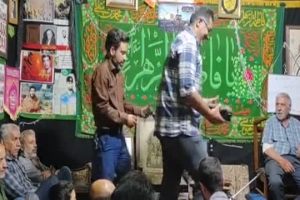 تقدیر از قاریان توسط خادم الحسین ع برادر حمزه موحد