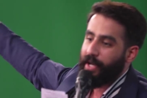 یا امام رضا با چشم تر - دانلود کلیپ سرود مولودی ولادت امام رضا (ع) 1404 کربلایی حسین طاهری
