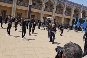 فیلم خام شهادت امام رضا۱۴۰۴ شاهچراغ