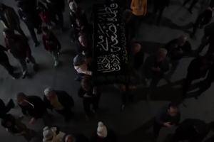 دسته عزاداری تشییع نمادین حضرت زهرا سلام الله علیها سال ۱۴۰۴